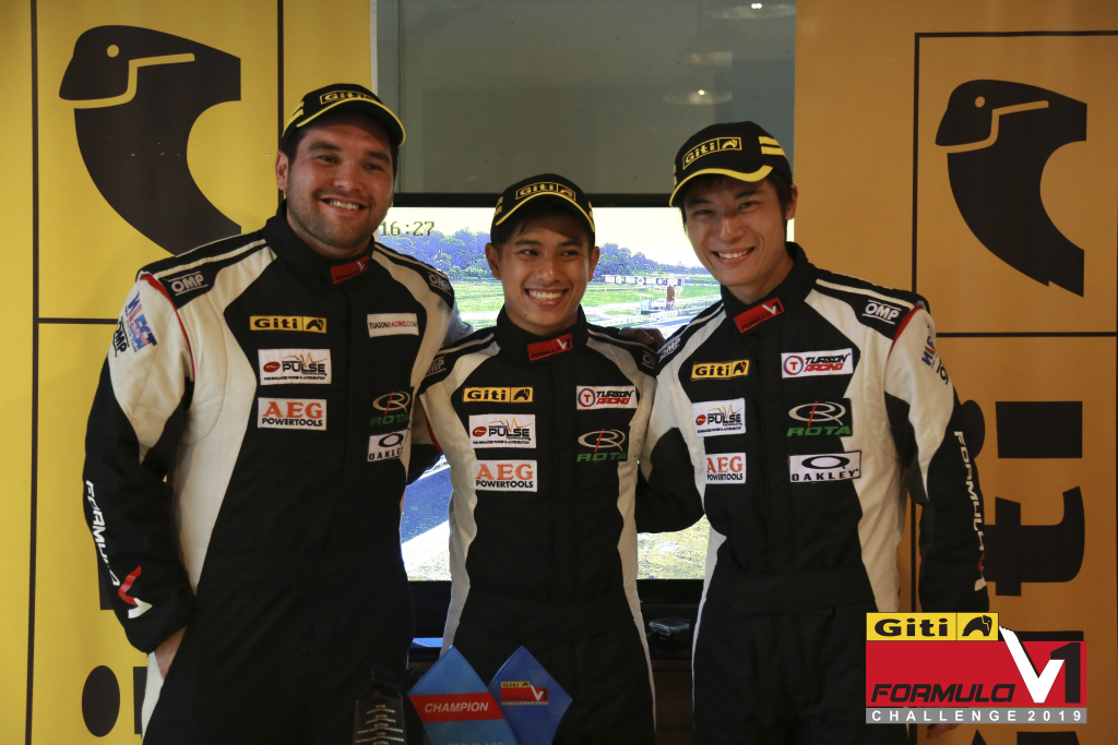Stefan Ramirez (left), Estefano Rivera, and Ryo Yamada were fixtures on the podium this season